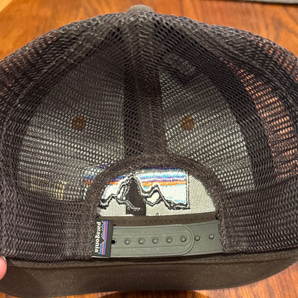 Patagonia Mustard and Gray Trucker Hat - Picture 3 of 3